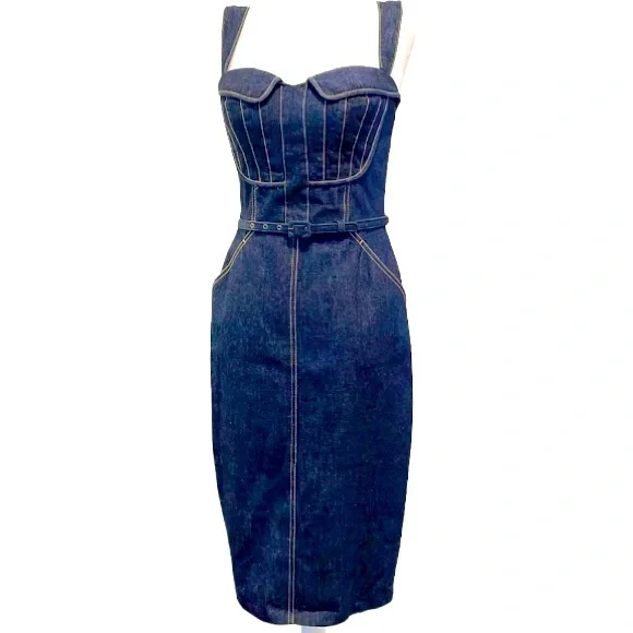 Jessica Simpson | Dresses | Jessica Simpson Sexy Denim Dress | Poshmark